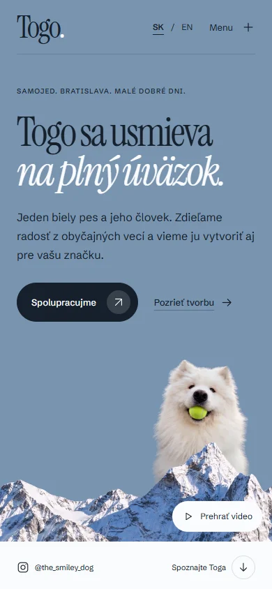 Samoyed Togo na mobile